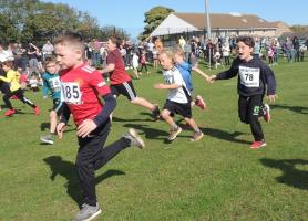 The Junior Boys start.